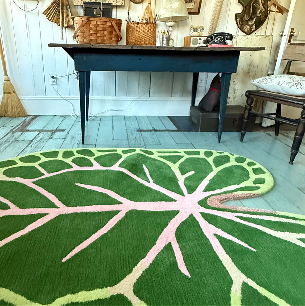 doing goods & john derian african leaf rug at detailsbymrk.com