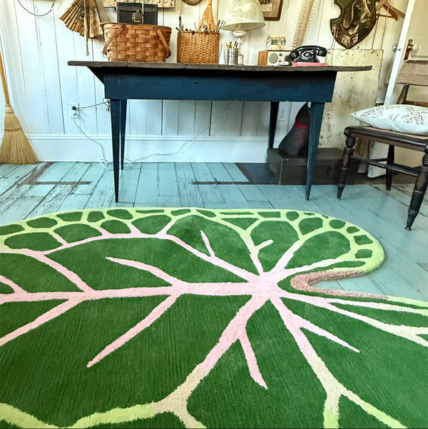 doing goods & john derian african leaf rug at detailsbymrk.com