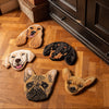 Labrador Retriever Dog Head Rug