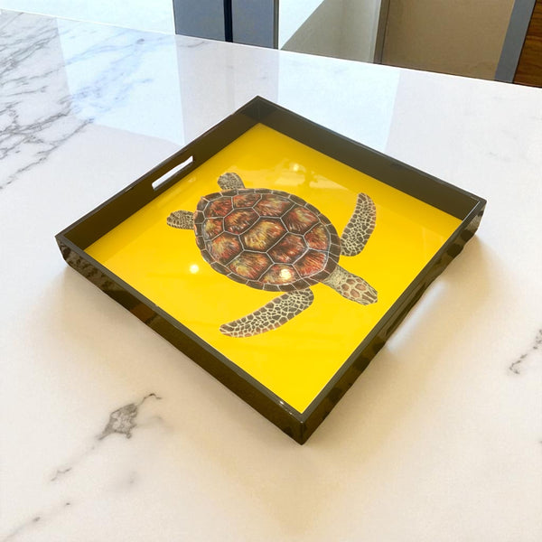 Lacquer Tray - Turtle