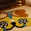 Melody Butterfly Rug - Lemon