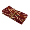 Ikat Red Napkins X 2