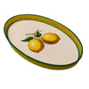 Handpainted Iron Tray - Lemons