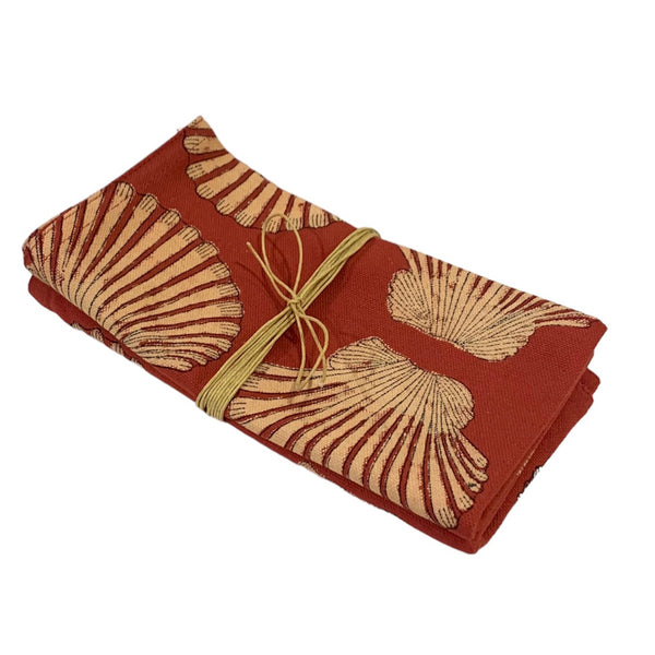 Shells Napkins X 2