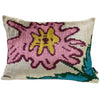 Silk Velvet Cushion N. 682 - Floral Burst