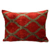 Silk Velvet Cushion N. 627 - Crimson