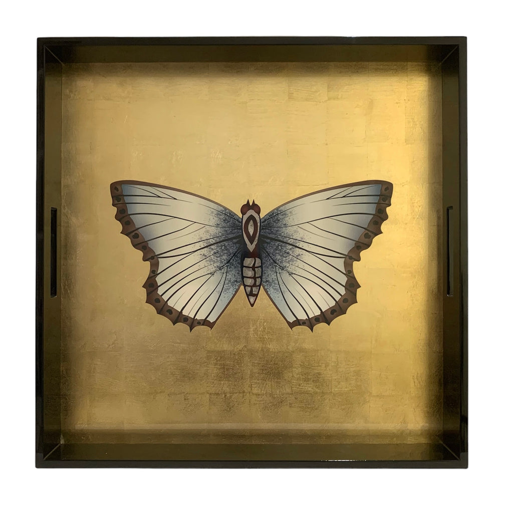 Butterfly Lacquer Tray