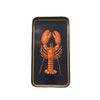 Handpainted Iron Tray - Lobster