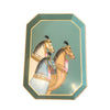 Handpainted Iron Tray - Horses