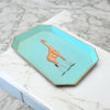 Handpainted Iron Tray - Giraffe