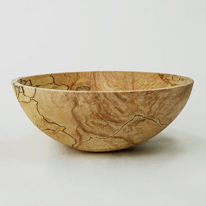 spalted maple bowl at details by mr k