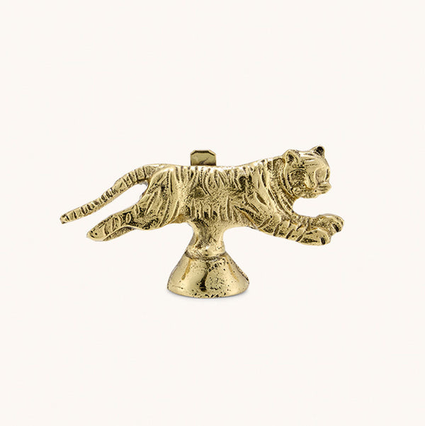 brass tiger card holder at detailsbymrk.com