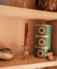 Zia Tiger Brass Candle Holder