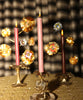 Zia Tiger Brass Candle Holder