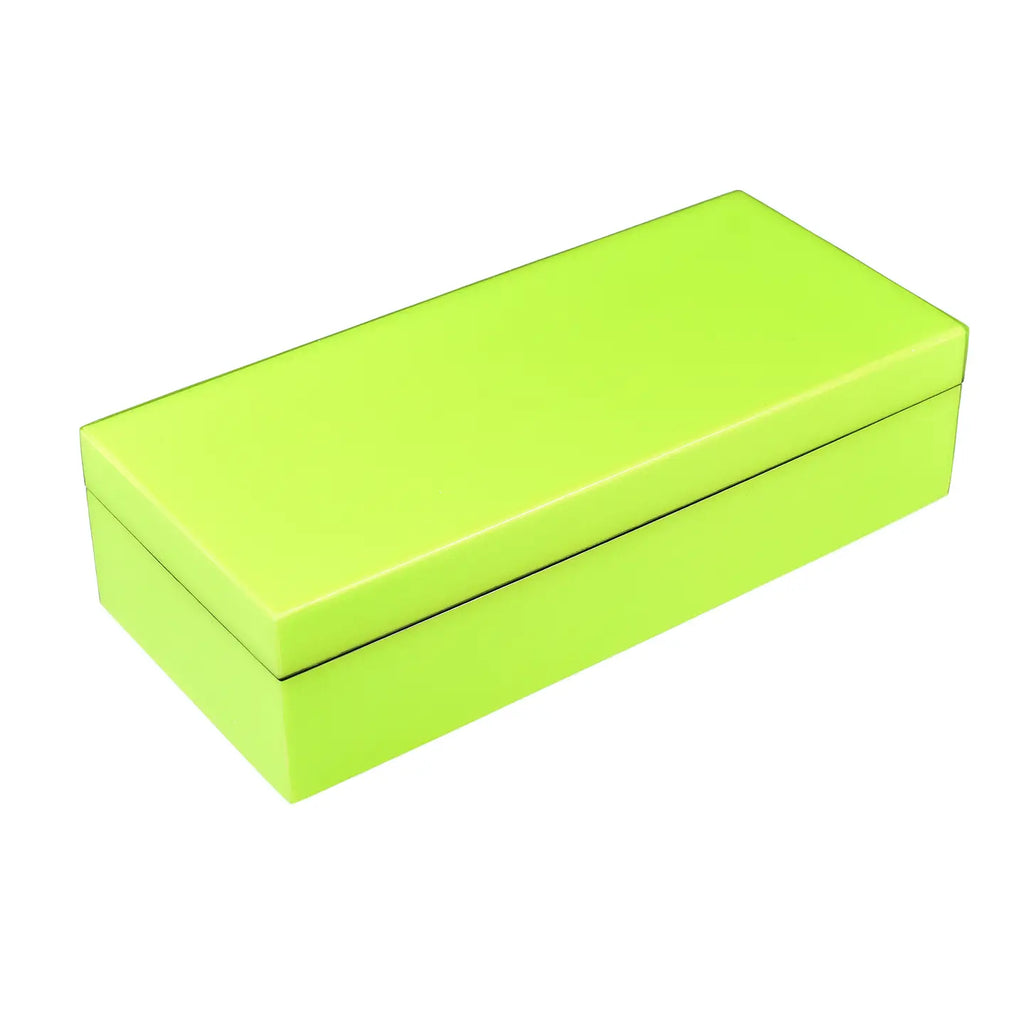Acid Green Lacquer Boxes