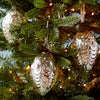 Antique Silver Glass Ornament