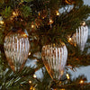 Antique Silver Glass Ornament