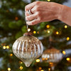 antique silver glass ornament at details by mr k