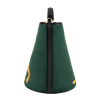 Ortigia Velvet Bucket Bag - Green Jewel
