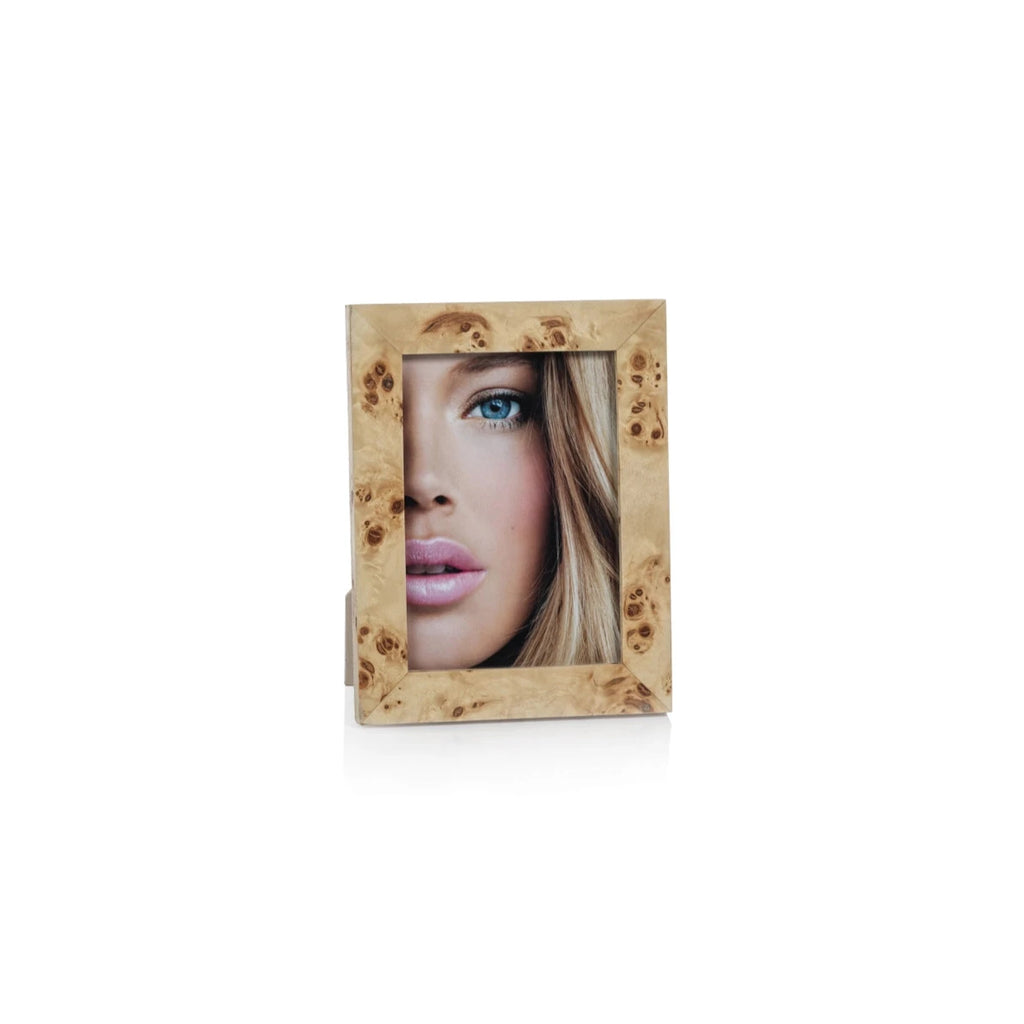 Burlwood Veneer Photo Frame