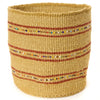 Caramel Beaded Baskets - Set of 3