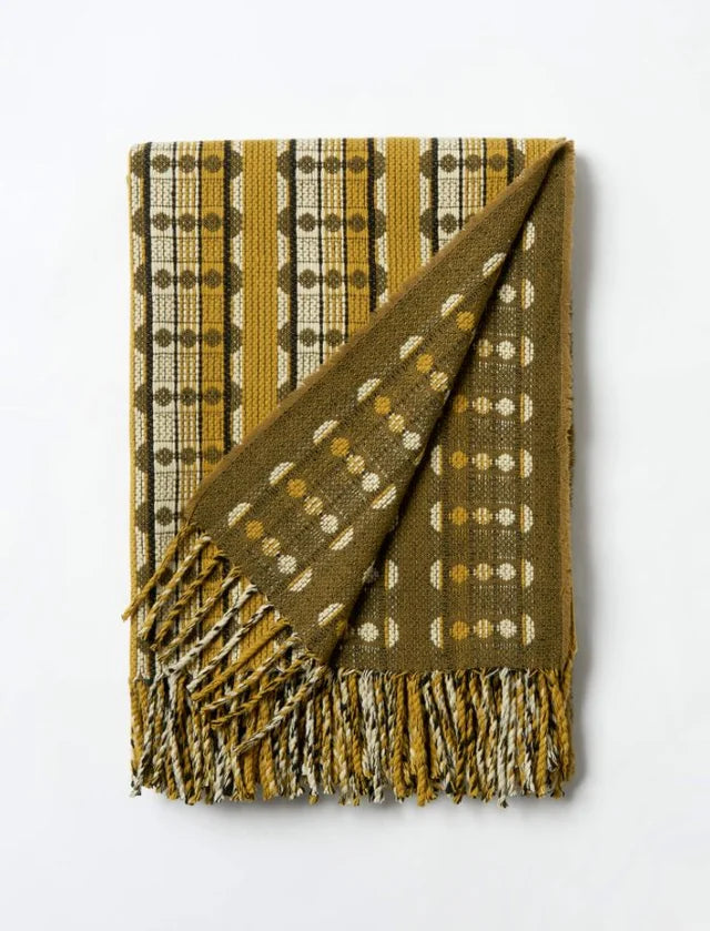 Deco Throw - Mustard