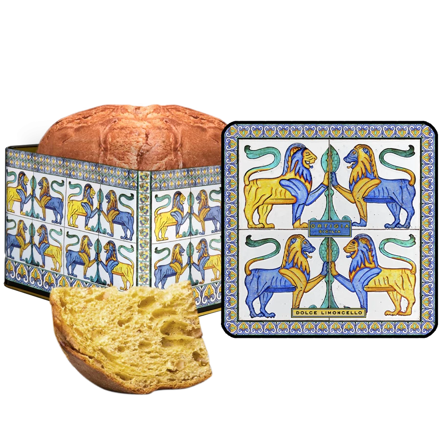 Limoncello Panettone in Tile Tin