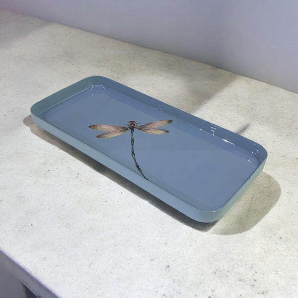 Lacquer Iron Tray - Dragonfly