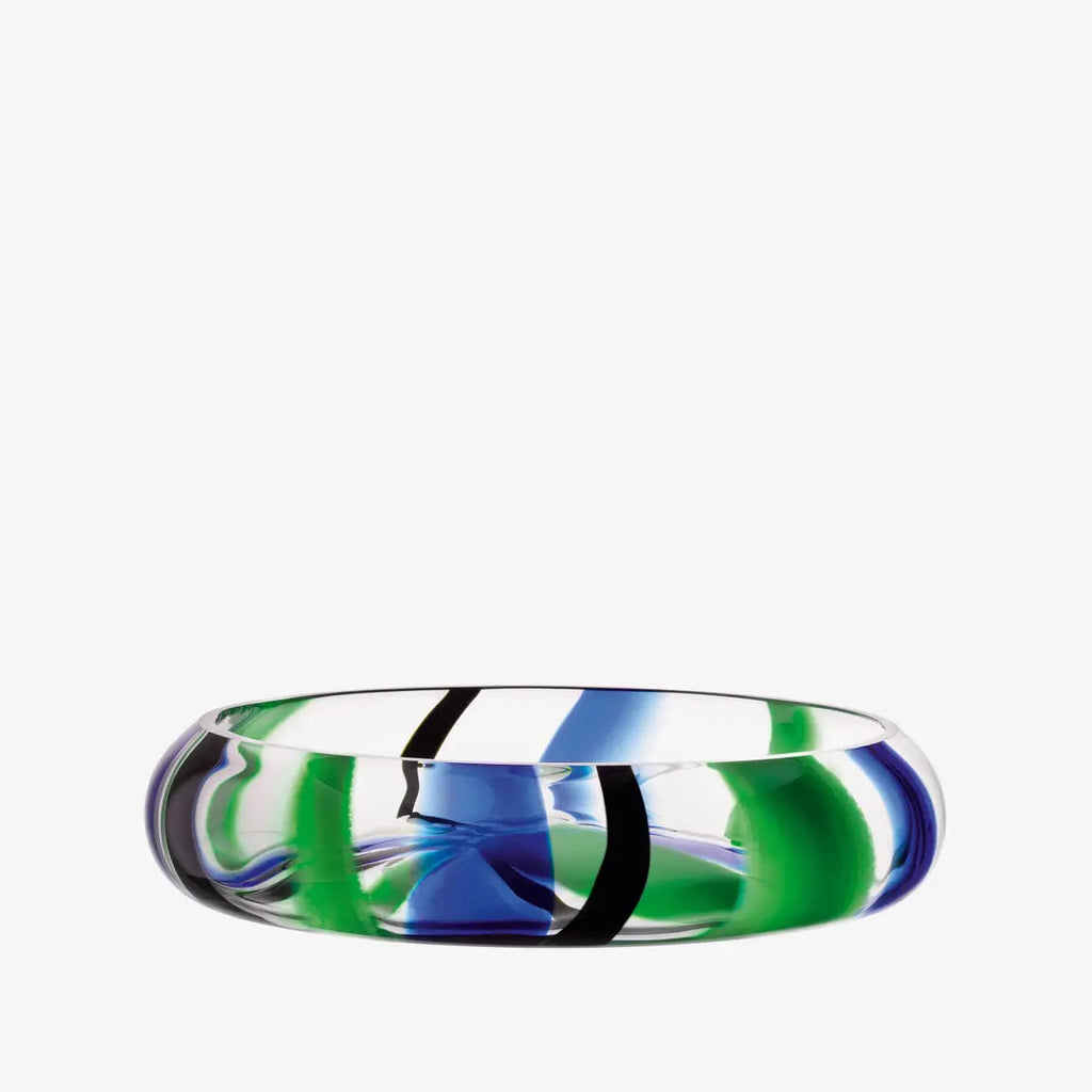 Folk Reversible Bowl - Black/Blue/Green