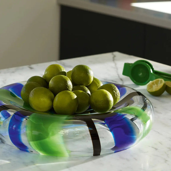 Folk Reversible Bowl - Black/Blue/Green
