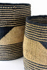 Geo Stripe Sisal Basket