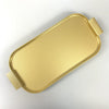 Ribbed Coffee Tray - Gold