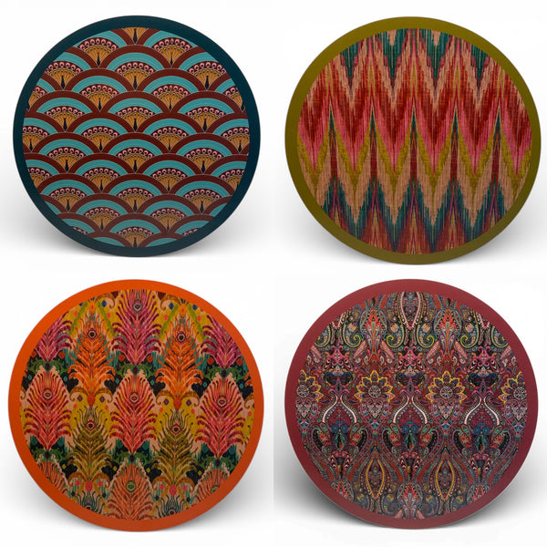 Matthew Williamson Wood Placemats S/4