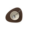 Curve Leather Placemats - Serene Hazel