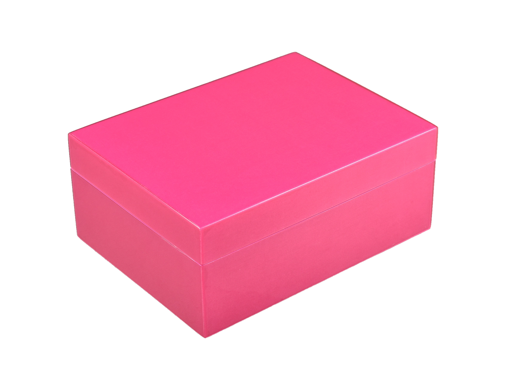 Lacquer Boxes - Hot Pink