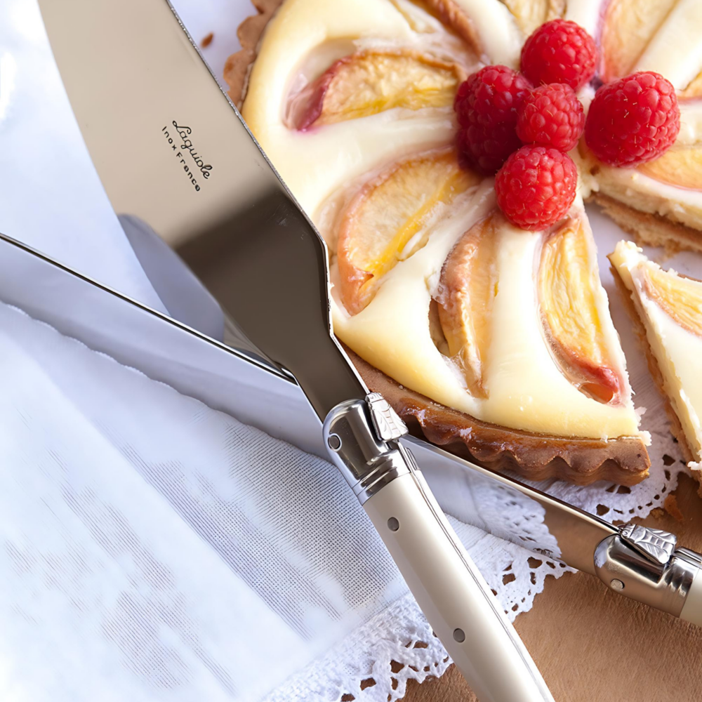 Laguiole Cake Serving Set - Ivory