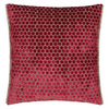 Jabot Velvet Cushion - Pimento