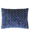 Jabot Velvet Cushion - Cobalt