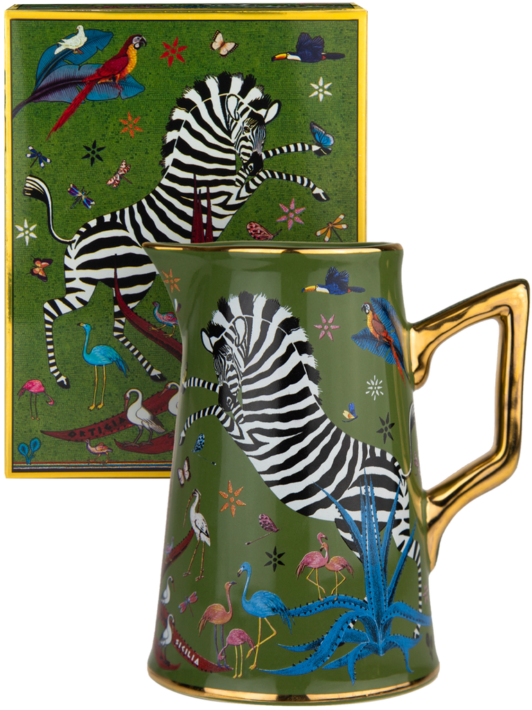 Ortigia Jungle Jug - Green