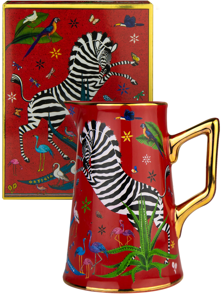 Ortigia Jungle Jug - Red