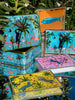 Jungle Tin & Plate Set of 4