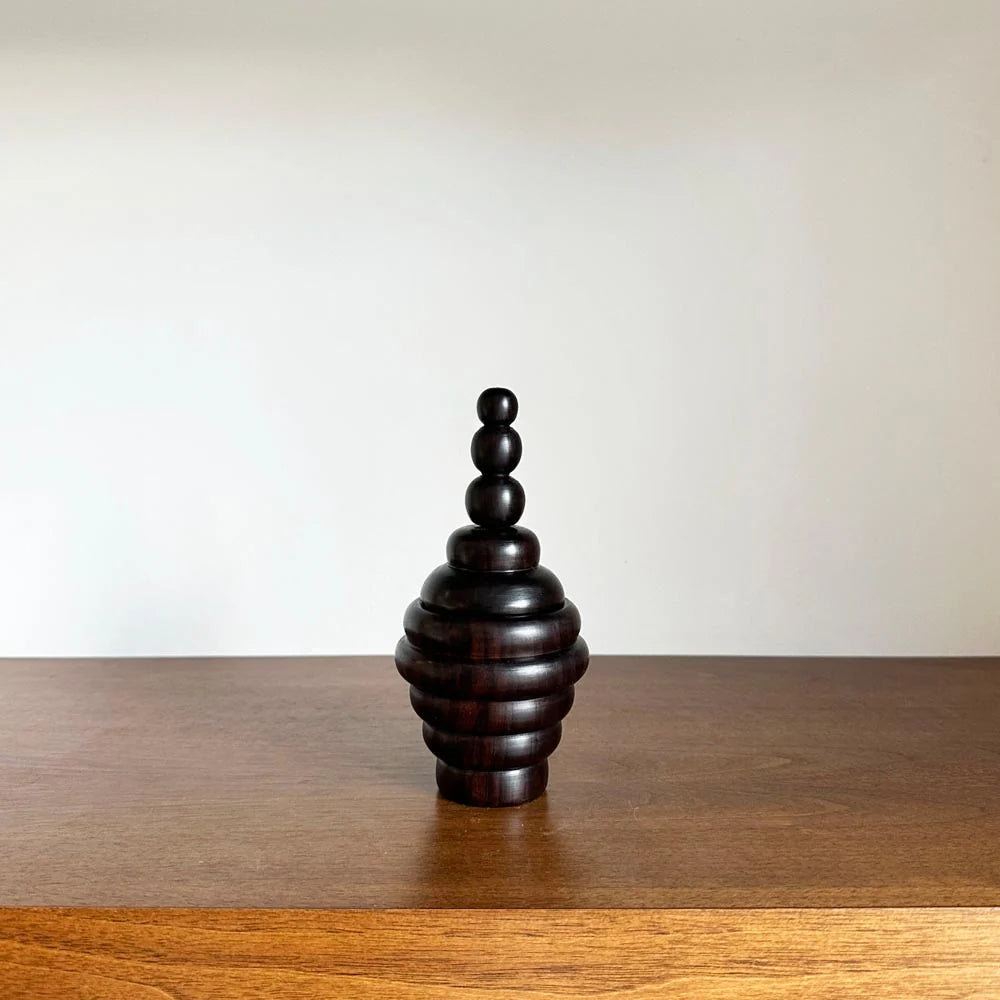 Lugela Ebony Vessel