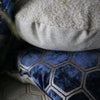 Manipur Velvet Cushion - Midnight