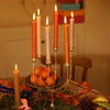 Misty Brass Candle Holder