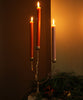 Misty Brass Candle Holder
