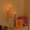 Misty Brass Candle Holder