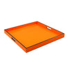 Orange Lacquer Tray