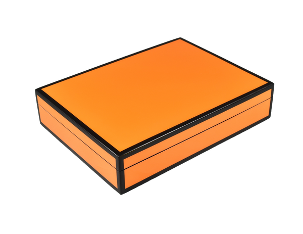 Orange Lacquer Boxes