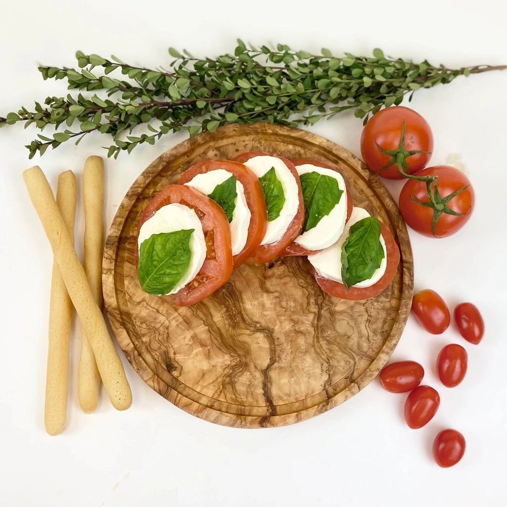 Olive Wood Round Board