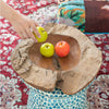 Teak Raw Edge Bowl - Nature